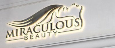 Miraculous Beauty – Salon Sign