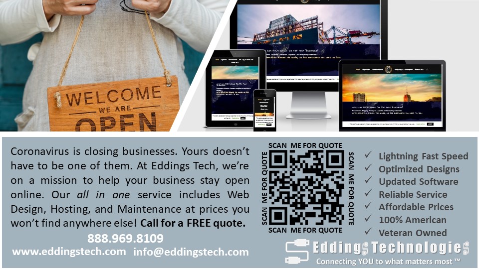 Coronavirus is Closing Businesses …Don’t Be One of Them!